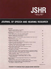 JOURNAL OF SPEECH LANGUAGE AND HEARING RESEARCH雜志封面